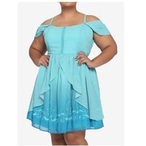 Her Universe Disney Princess Aladdin Jasmine gown dress cosplay costume Size 18